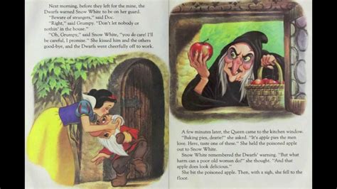 Snow White And The Seven Dwarfs Disney Little Golden Book Youtube