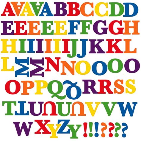Moldes De Letras Para Imprimir Coloridos Alfabetos Lindos