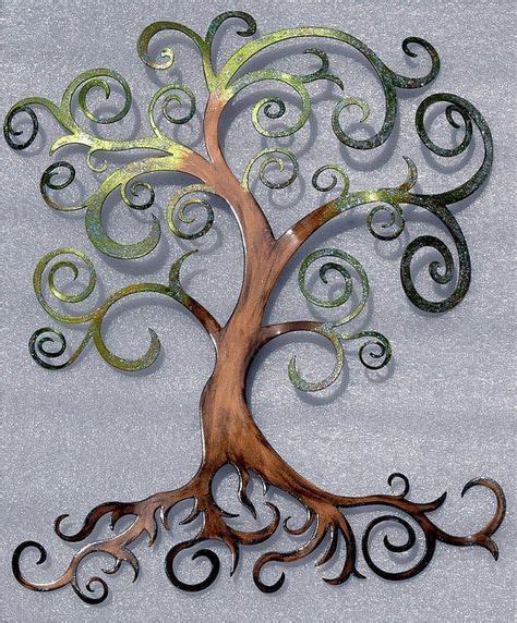 Boho Tree Of Life Metal Wall Art By HumdingerDesignsEtsy On Etsy