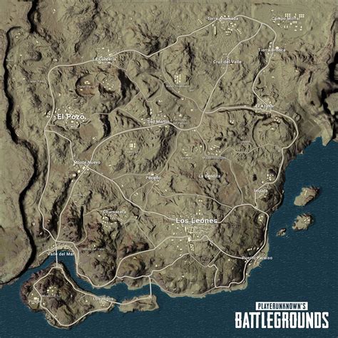 Each large square represents 1 kilometre, and each smaller. Enough Teases, Here is PUBG's New Desert Map
