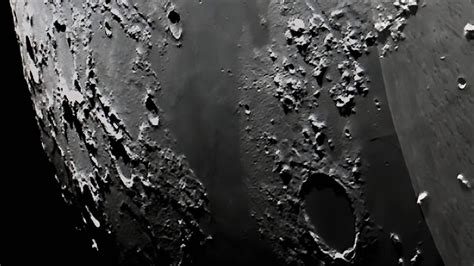 Moon In High Resolution Telescope Advanced Vx 6 Sct Captured With