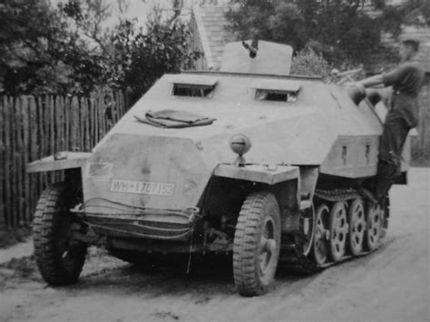 Sdkfz 251 Ausf D Wehrmacht World War Photos