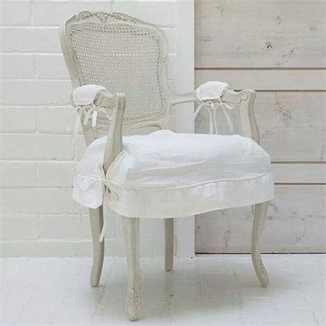Rachel Ashwell Cain Chair Shabby Chic Slipcovers White Slipcovers