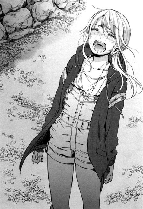 Just Cry Via Tumblr On We Heart It Anime Girl Crying Sad Anime Girl