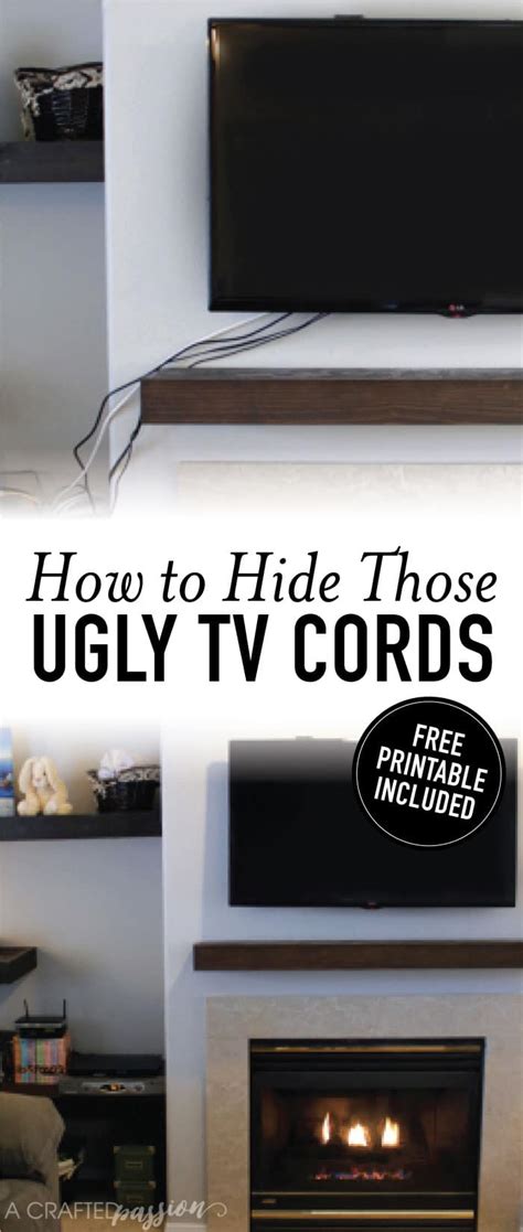How To Hide Tv Cords Once And For All