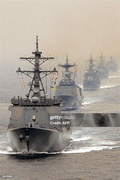 South Korean Warships Including The Nations First Aegis Destroyer