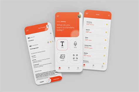 Translate App Ui Design Mobile App Ui Design On Behance