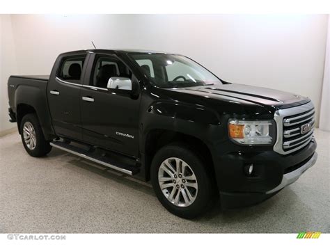 2016 Onyx Black Gmc Canyon Slt Crew Cab 4x4 133357926