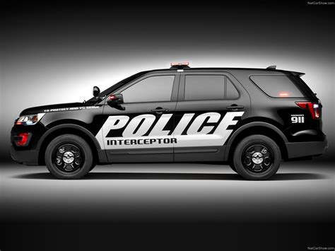 2016 Ford Interceptor Police Utility Vehicle Suv Wallpapers Hd