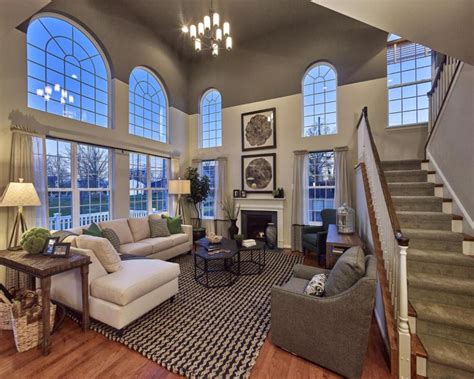 toned living room  comfortable spacious hgtv