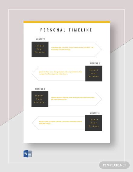 Personal Timeline 27 Examples Format Pdf Examples