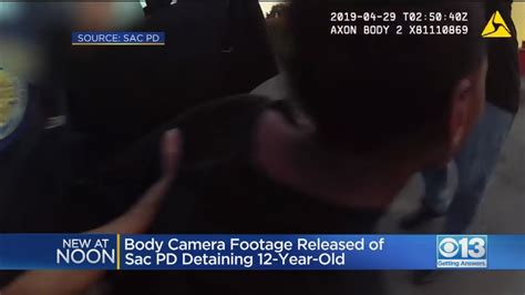 Sacramento Police Release Body Cam Video Of Boy Put In Spit Mask Youtube