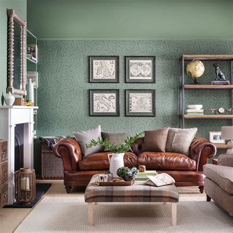 Stylish green living rooms and paint color recommendations. Green living room ideas for soothing, sophisticated spaces
