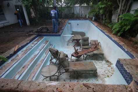 Swimming Pool To Rainwater Harvesting Conversion This Is The First Yard In North America To