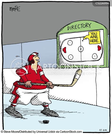 Hockey Puck Cartoons And Comics Funny Pictures From Cartoonstock