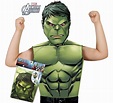 Disfraz o Kit de Hulk para niño: Máscara y Camiseta