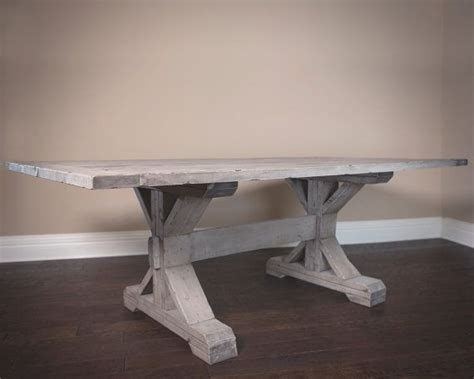 Check spelling or type a new query. Farmhouse Dining Table in Weathered Gray | CONSOLE and ...