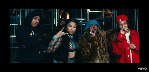 Nicki Minaj Good Form Remix Feat Lil Wayne Music Video