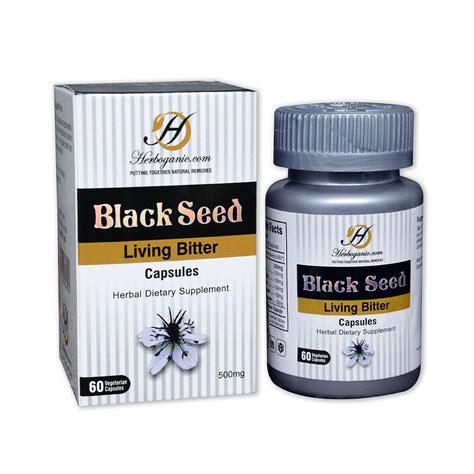 black seed living bitter 60ct 500mg