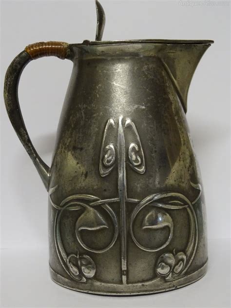 Antiques Atlas Liberty Tudric Pewter Jug By Archibald Knox