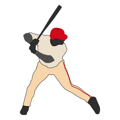 Baseball Batting Silhouette 2 Transparent Png And Svg Vector File