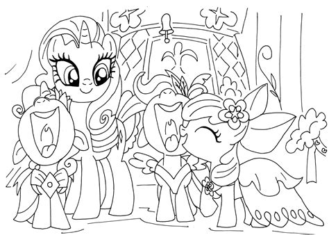 The free printable my little pony coloring pages online will teach your child the value of friendship, while keeping them entertained for a long time. Free Printable My Little Pony Coloring Pages: January 2016
