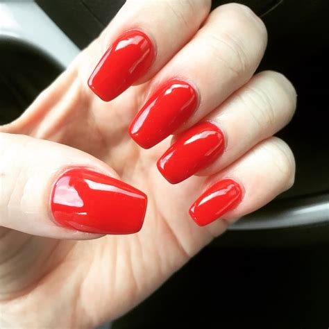Check spelling or type a new query. OPI-Big Apple Red, Coffin Gel Nails...LOVE!!! ️ ️ ️ | Red ...