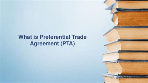 Preferential Trade Agreement Pta India