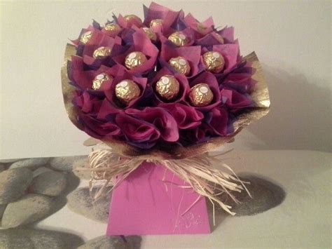 Ferrero rocher flower bouquet thanks's for watching. Ferrero rocher bouquet | Valentines | Pinterest | Ferrero ...