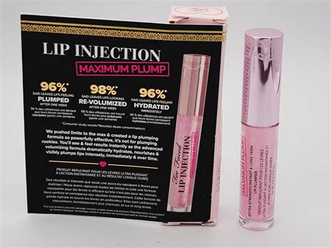 Too Faced Lip Injection Instant Long Term Lip Plumper Maximum Plump G Oz Ebay