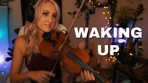 Mj Cole Freya Ridings Waking Up Violin Looping Cover By Justine Griffin Youtube