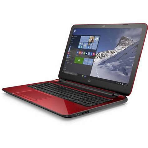 Used Hp 15 F272wm Flyer Red 156 Laptop Intel N3540 4gb Ram 500gb Hdd
