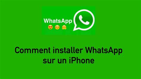 Comment Installer Whatsapp Sur Iphone 4 - Comment installer WhatsApp sur un iPhone - YouTube