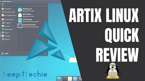 Artix Linux Systemd Free Arch Based Distro Youtube