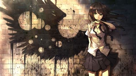 Anime Shadow Girl Wallpapers Wallpaper Cave