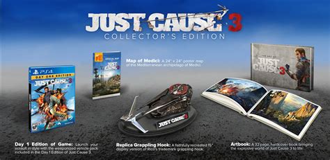 Just Cause 3 Collectors Edition Game Preorders