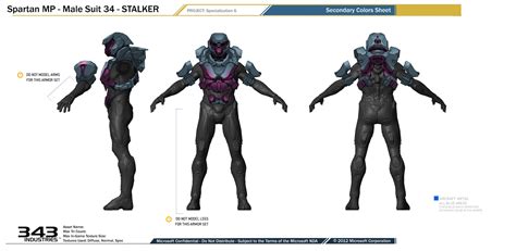 Imagen Halo 4 Stalker Armor Concept Art Halopedia Fandom