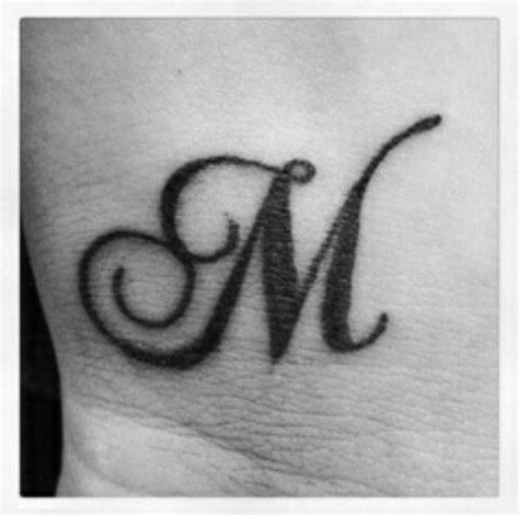 Custom tattoo prices vary by size: #tattoo#M | Tattoo lettering, Finger tattoos, Letter m tattoos