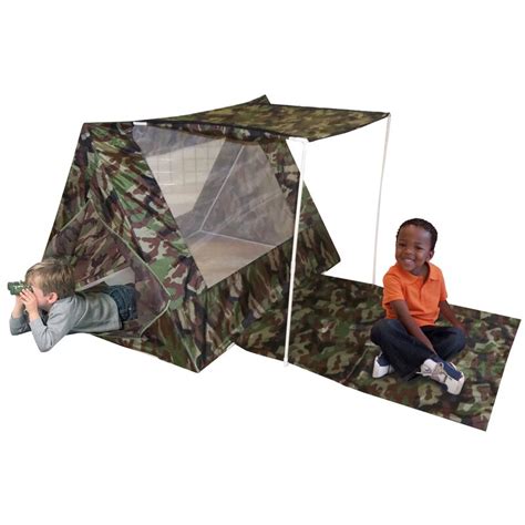 Kids Adventure Camo Fort Play Tent Set And Reviews Wayfair