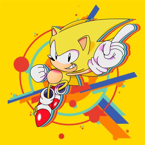 Super Sonic Mania 4k By Alaska Pollock On Deviantart