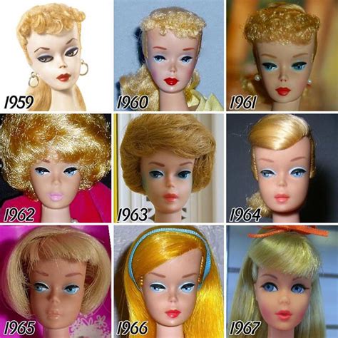 The Evolution Of The Barbie Doll