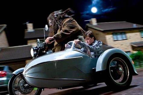 Harry Potter And The Deathly Hallows Hagrids Motorcycle Is Real Wsj