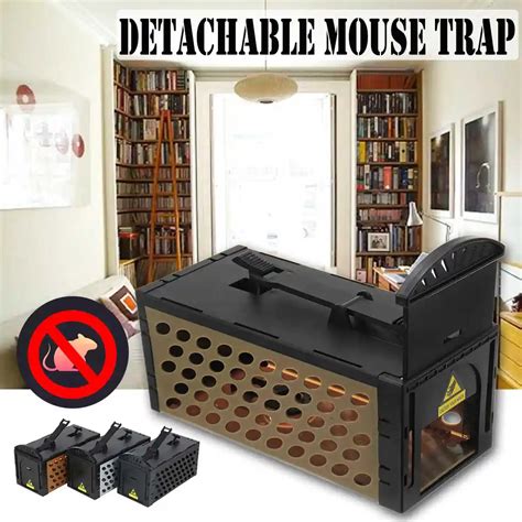 Household Large Automatic Continuous Reusable Catch Mouse Traps Bait