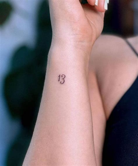 Pin By Rebecca Cardenas On Tattoo 13 Tattoos Number 13 Tattoos Tattoos