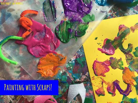 Mini Monets And Mommies Kids Painting Art Activities