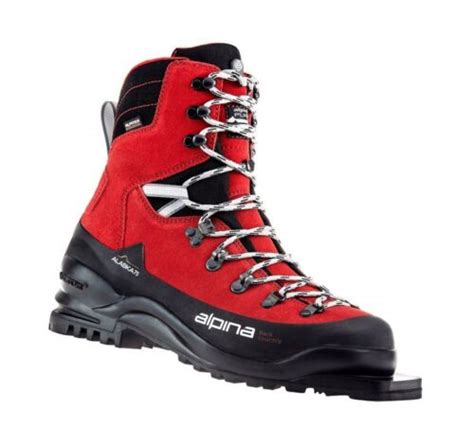 Alpina Alaska 75 Mens Cross Country Ski Boot Red M46 3838432612082