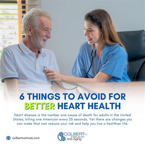 6 Things To Avoid For Better Heart Health Colbert Institute Of Anti Aging