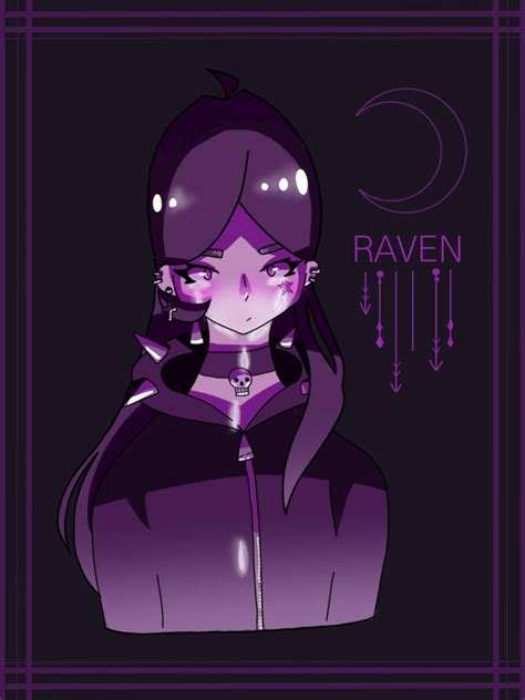 Raven My Edgy Girl Experiment By Piiiigeon On Deviantart