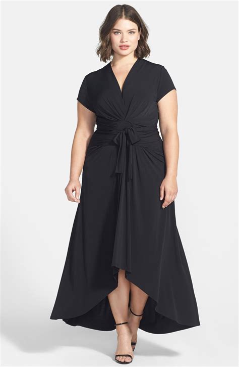 Michael Michael Kors Highlow Faux Wrap Maxi Dress Plus Size Nordstrom