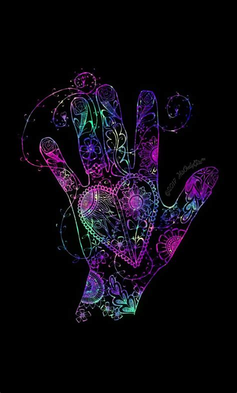 Tribal Hand Galaxy Wallpaper I Created For The App Cocoppa Galaxy